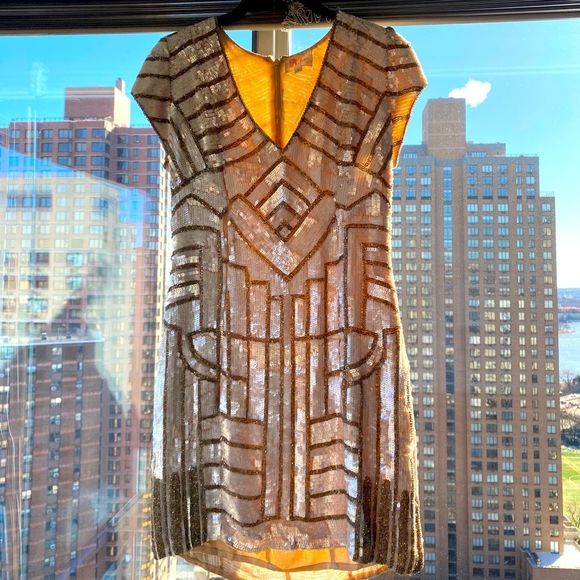 Parker Sequin Mini Dress size s - Picture 1 of 5
